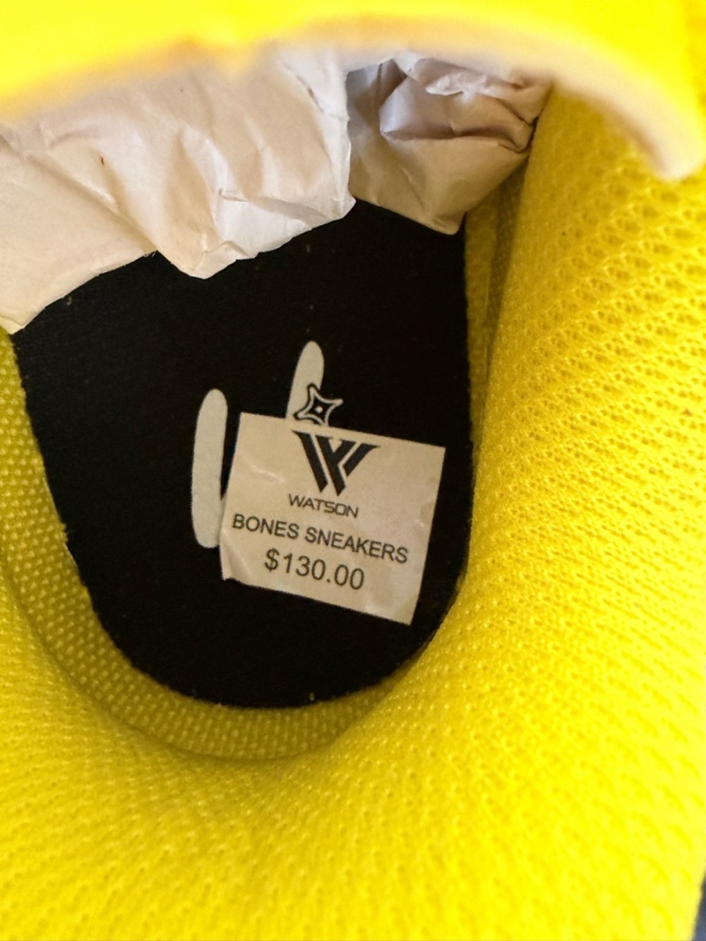 Bones Sneakers (unchained bear yellow) - Picture 3 of 5